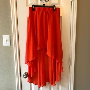 Bebe High Low Skirt